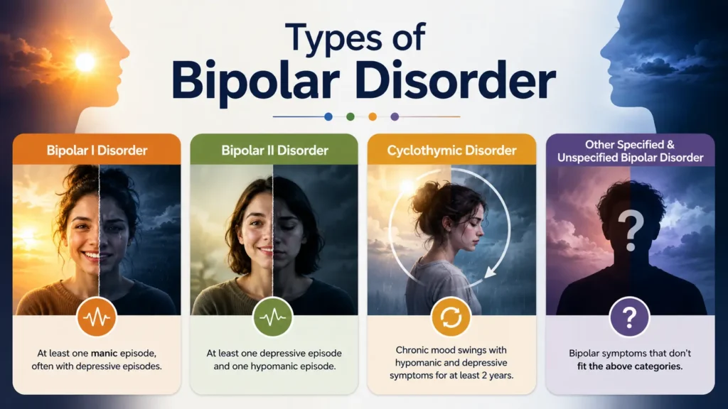 Types of Bipolar Disorder