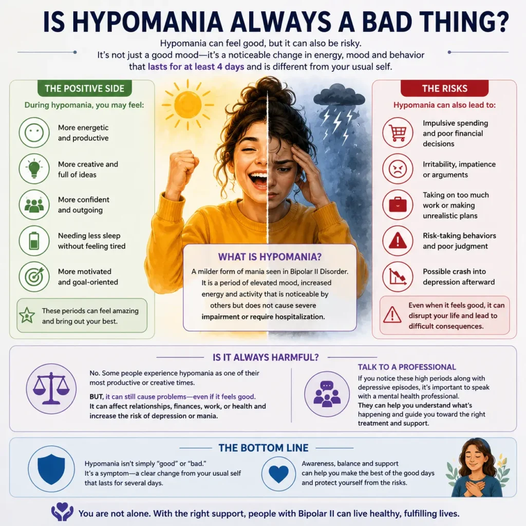 Is hypomania always a bad thing?