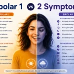 Bipolar 1 vs 2 Symptoms