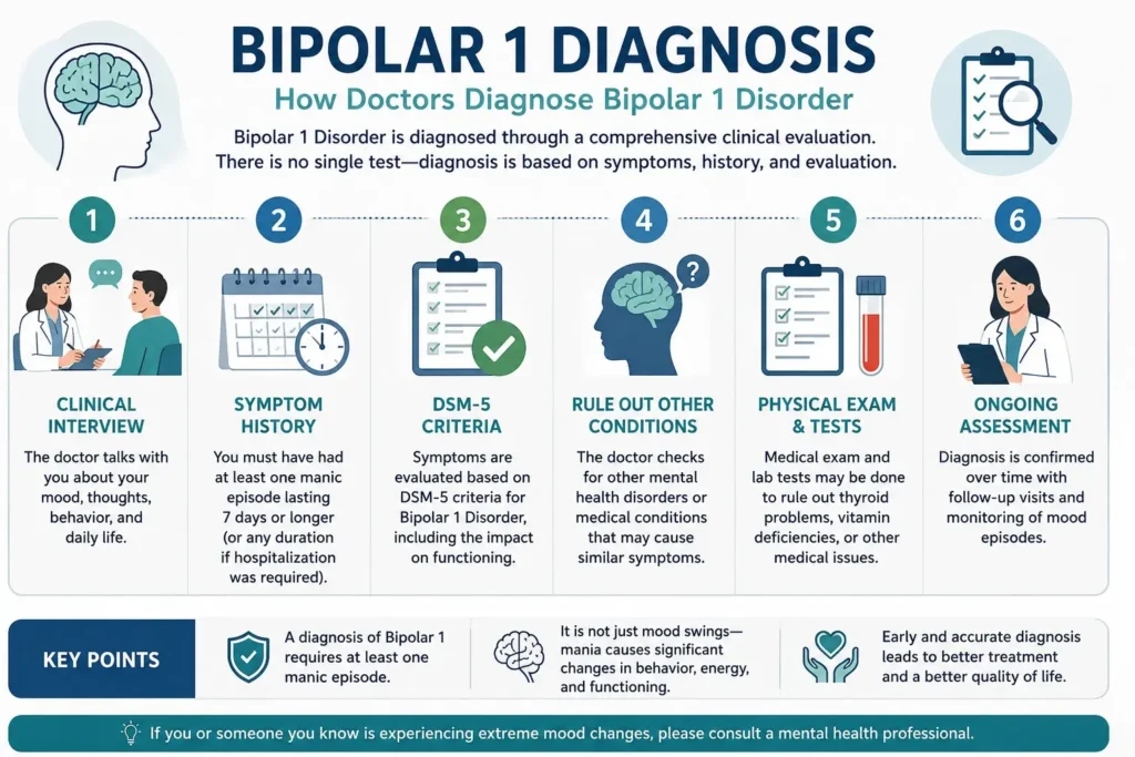 bipolar 1 diagnosis