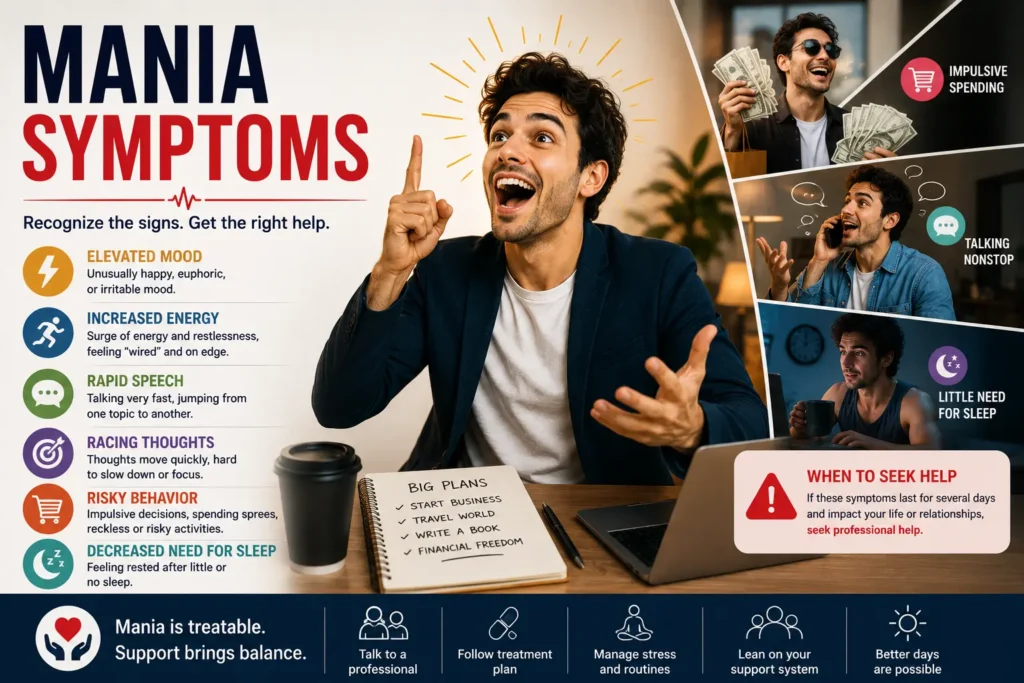Mania Symptoms
