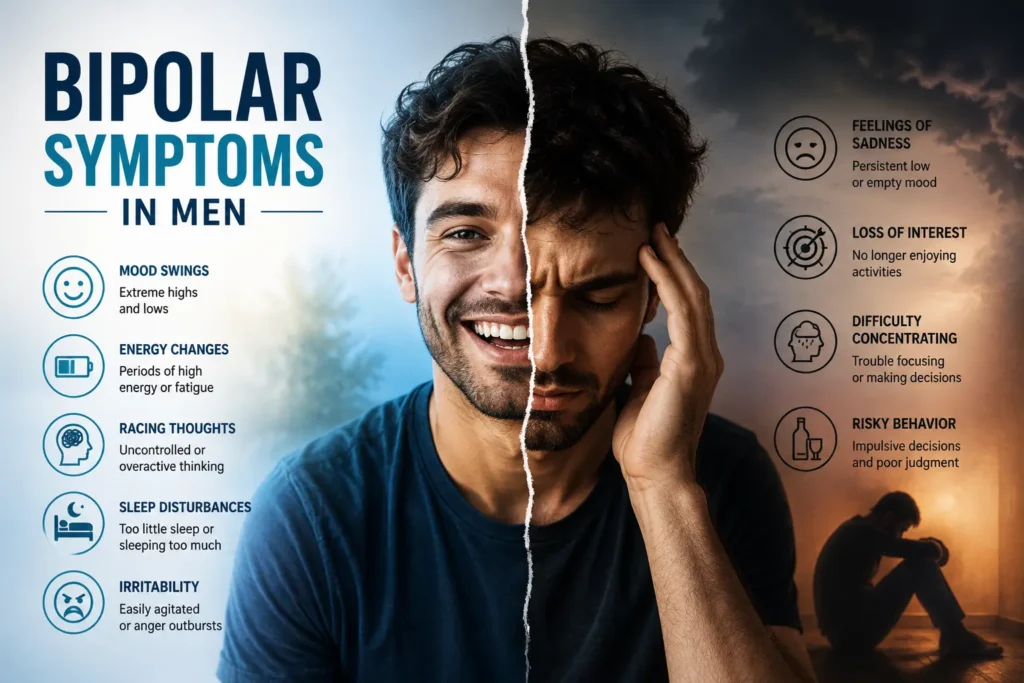 Bipolar Symptoms in Men