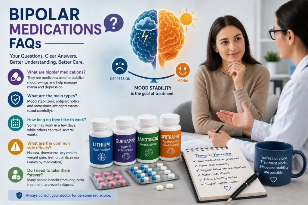 Bipolar Medications FAQs